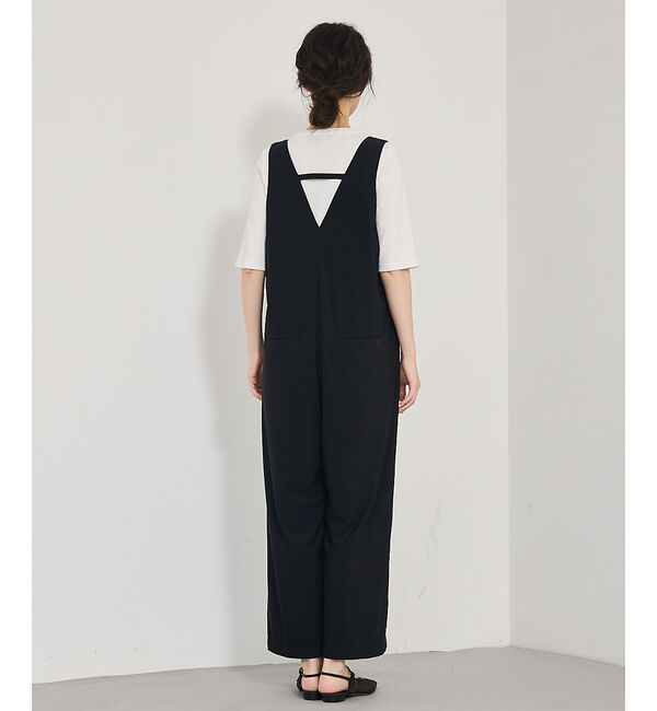 qualite「【接触冷感＆UV】クールトリコットオールインワン」|オールインワン|