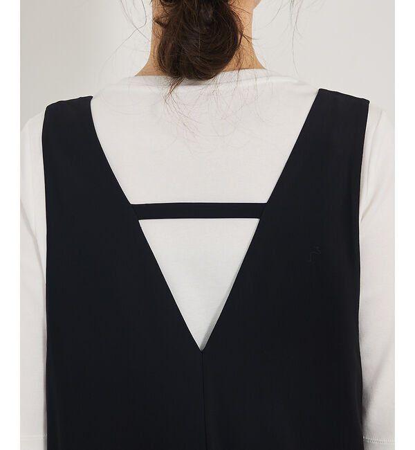 qualite「【接触冷感＆UV】クールトリコットオールインワン」|オールインワン|