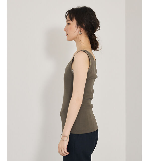 qualite「プレミアムフライスタンクトップ」|キャミソール|