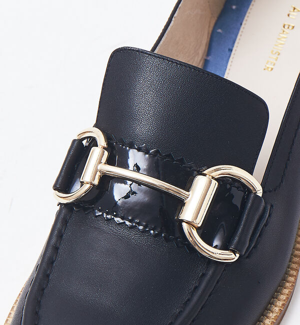 AU BANNISTER「アシンメトリービットローファー」|ローファー|