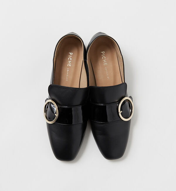 AU BANNISTER「バックルポイントバブーシュローファー」|ローファー|