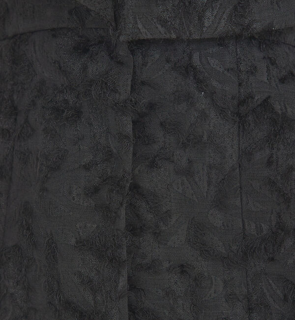 SELFIST「タックペプラムジャガードジレ」|ベスト・ジレ|