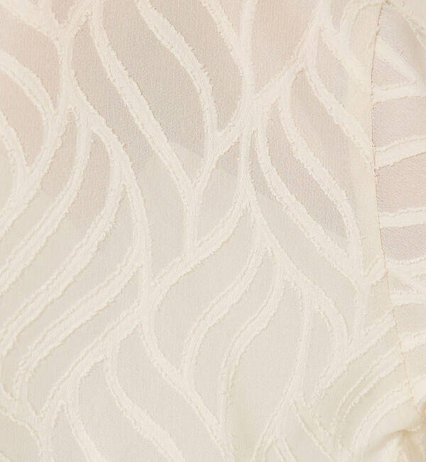 abahouse mavie「シアージャガードブラウス」|ベスト・ジレ|