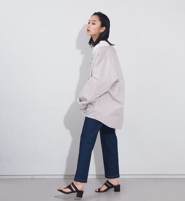 NOMINE「ピンタックデニムパンツ」|デニム|