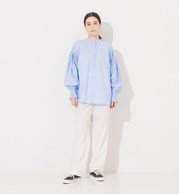 NOMINE「ステッチタックパンツ」|スラックス|