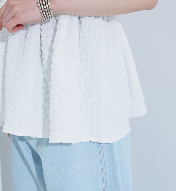 NOMINE「ふくれ ジャガード ビスチェ キャミソール」|キャミソール|