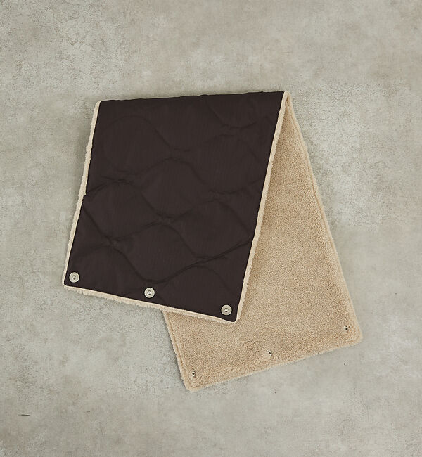 NOMINE「【TAION】ミリタリー リバーシブル ダウンネックウォーマー」|マフラー|