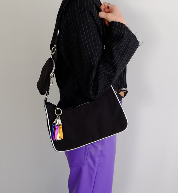 NOMINE「【cheek】square shoulder スクエア ショルダーバッグ」|ショルダー・メッセンジャー|