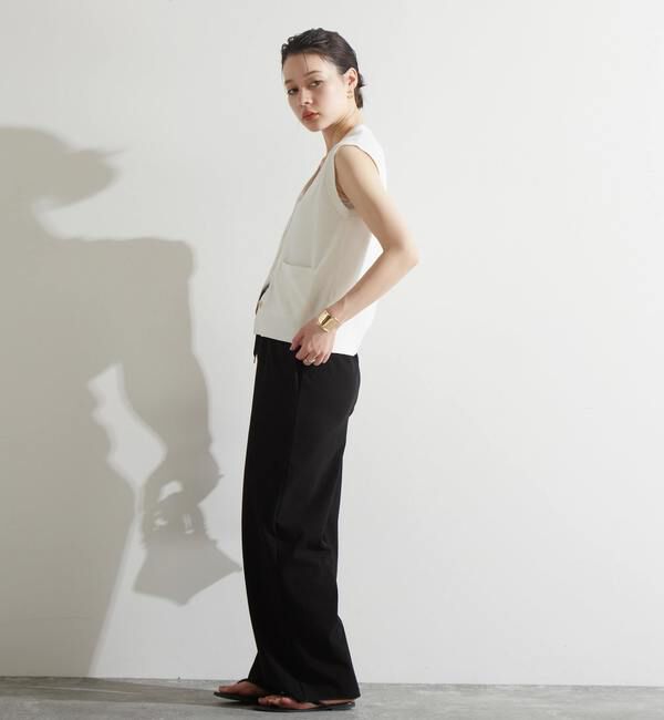 Liesse「V開きニットベスト」|ベスト・ジレ|