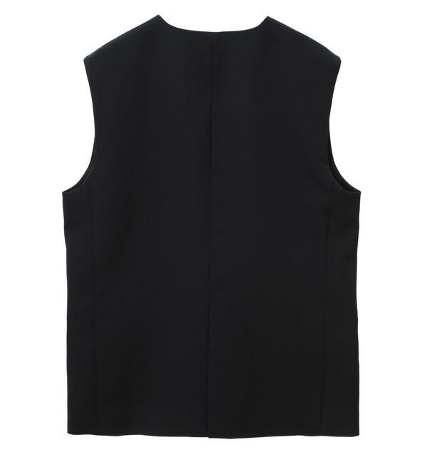 Liesse「ノーカラーVベスト（セットアップ対応）」|ベスト・ジレ|