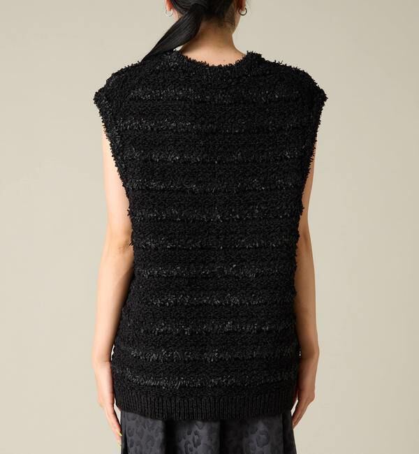 Liesse「ツイーディーニットベスト」|ベスト・ジレ|