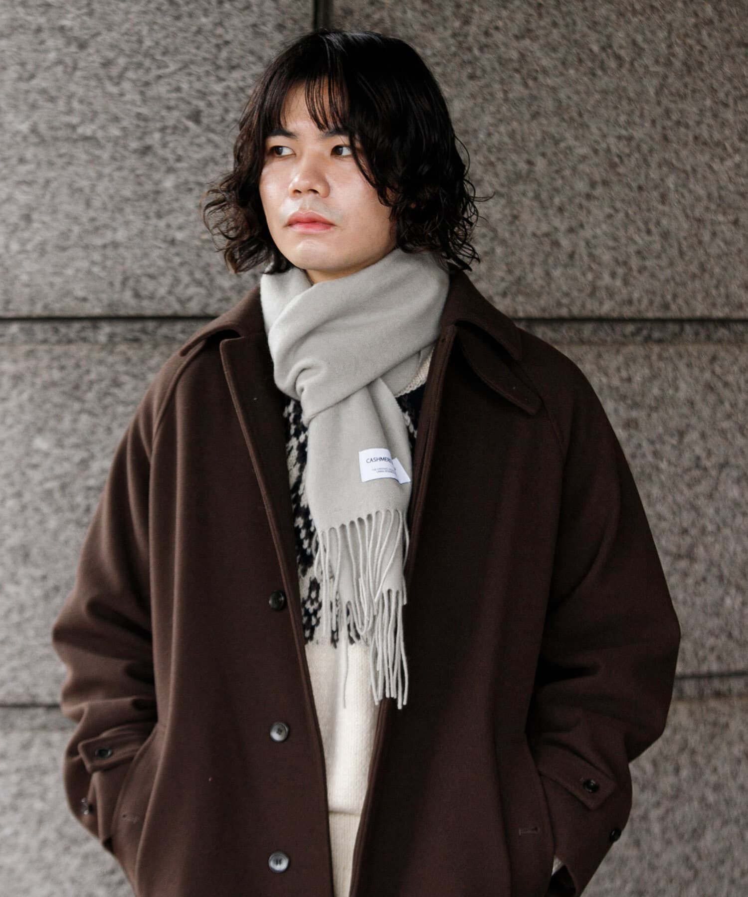 URBAN RESEARCH DOORS「カシミヤブレンド マフラー」|マフラー|