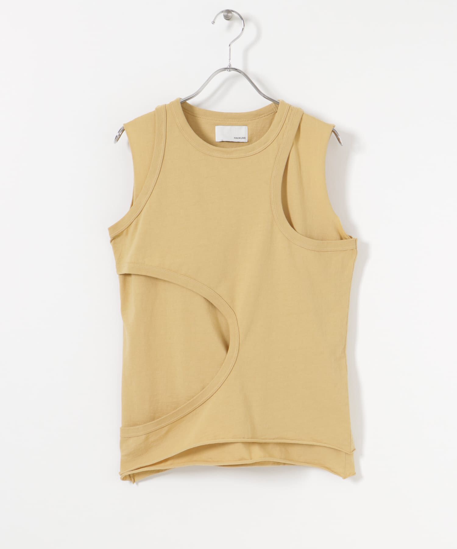 URBAN RESEARCH「HAIKURE　CHER TANKTOP」|タンクトップ|ベージュ