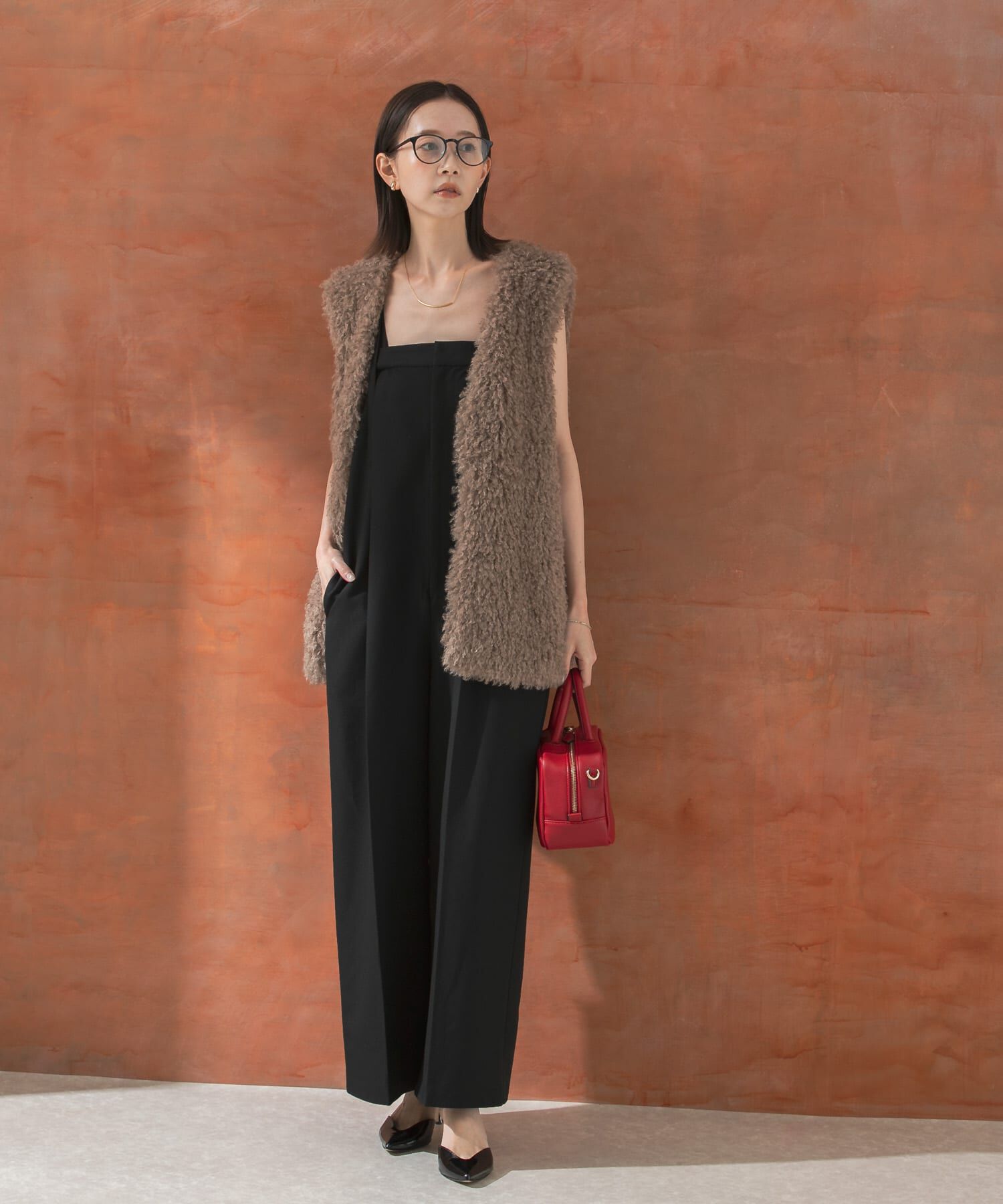 URBAN RESEARCH ROSSO「パンツオールインワン」|スカート|