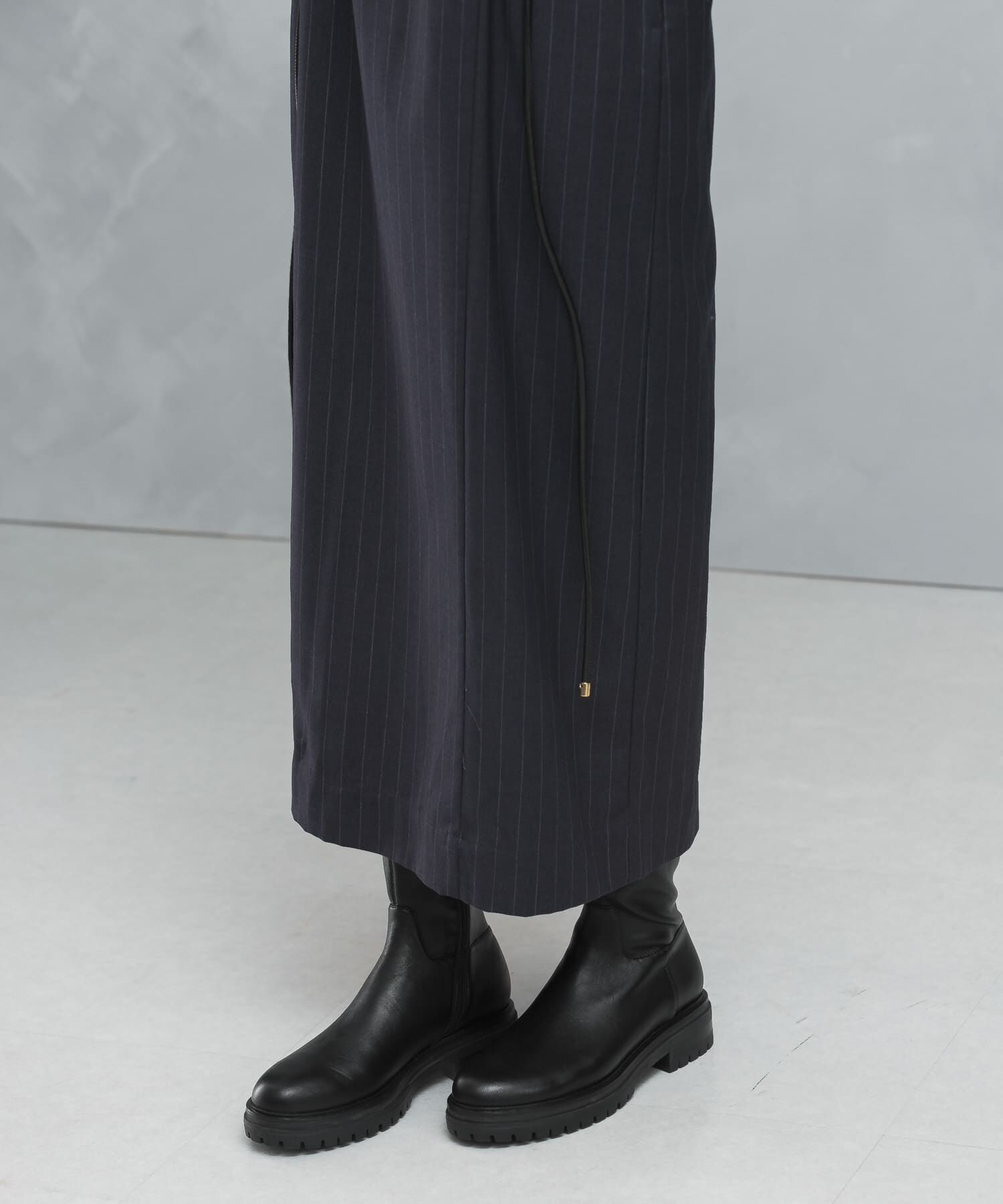 URBAN RESEARCH ROSSO「Vネックベルト付ストレートワンピース」|ワンピース|