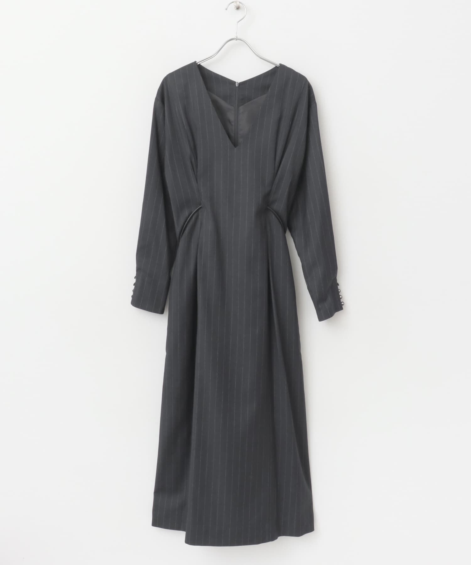 URBAN RESEARCH ROSSO「Vネックベルト付ストレートワンピース」|ワンピース|