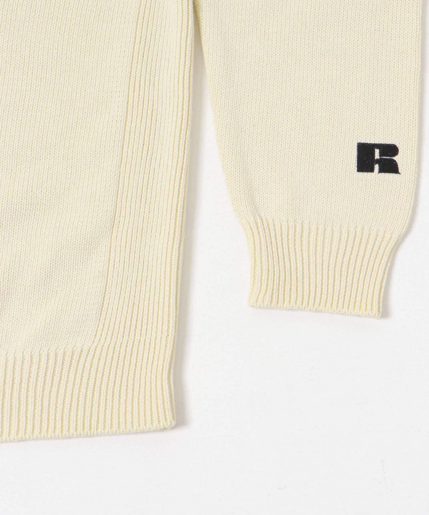 URBAN RESEARCH「『別注』RUSSELL ATHLETIC&times;UR　CREW NECK CARDIGAN」|カーディガン|