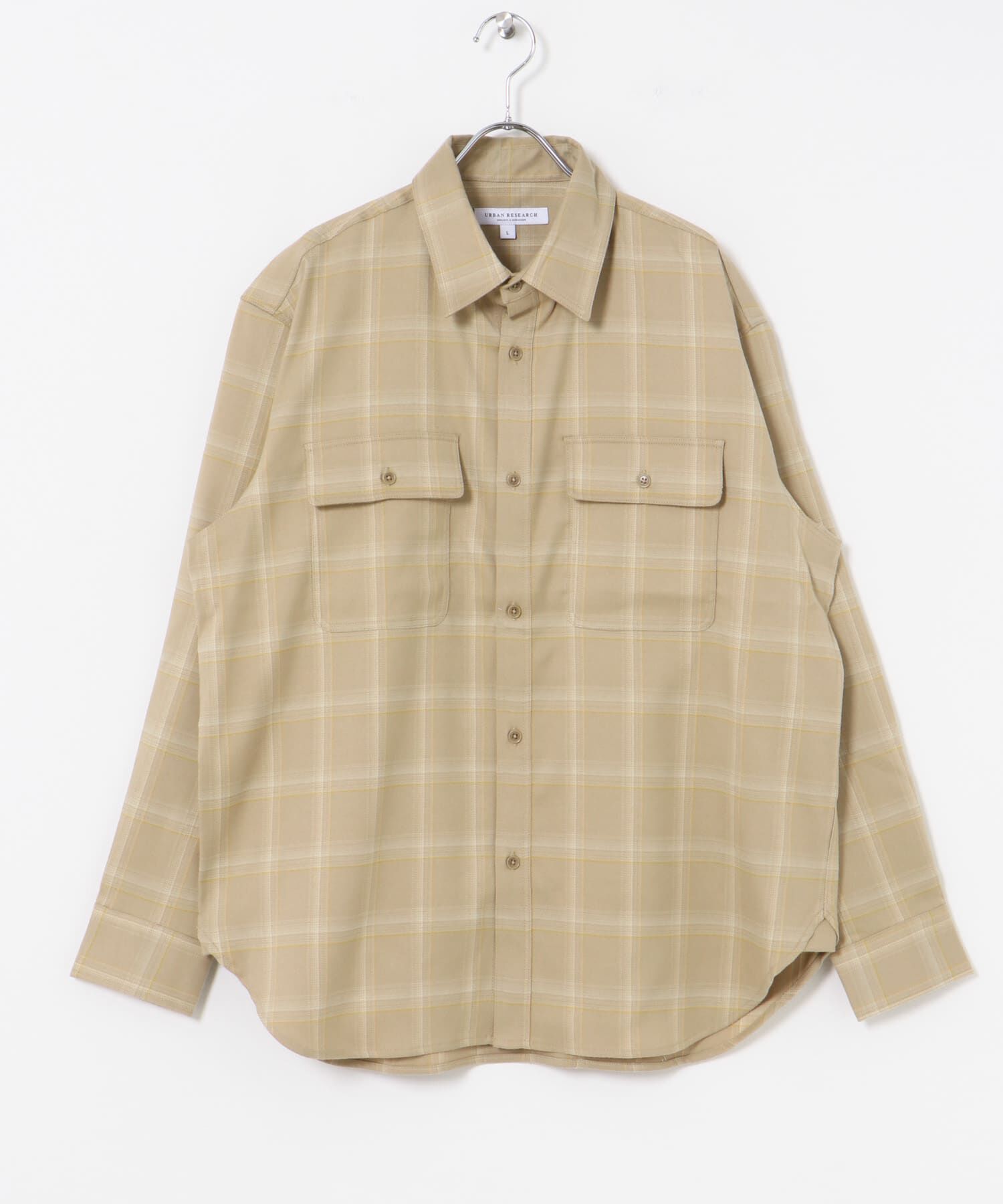 URBAN RESEARCH「『UR TECH』CHECK SHIRTS」|シャツ・ブラウス|
