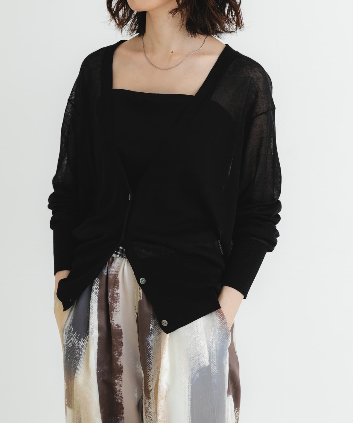 URBAN RESEARCH「カシミヤミックスVネックカーディガン」|カーディガン|