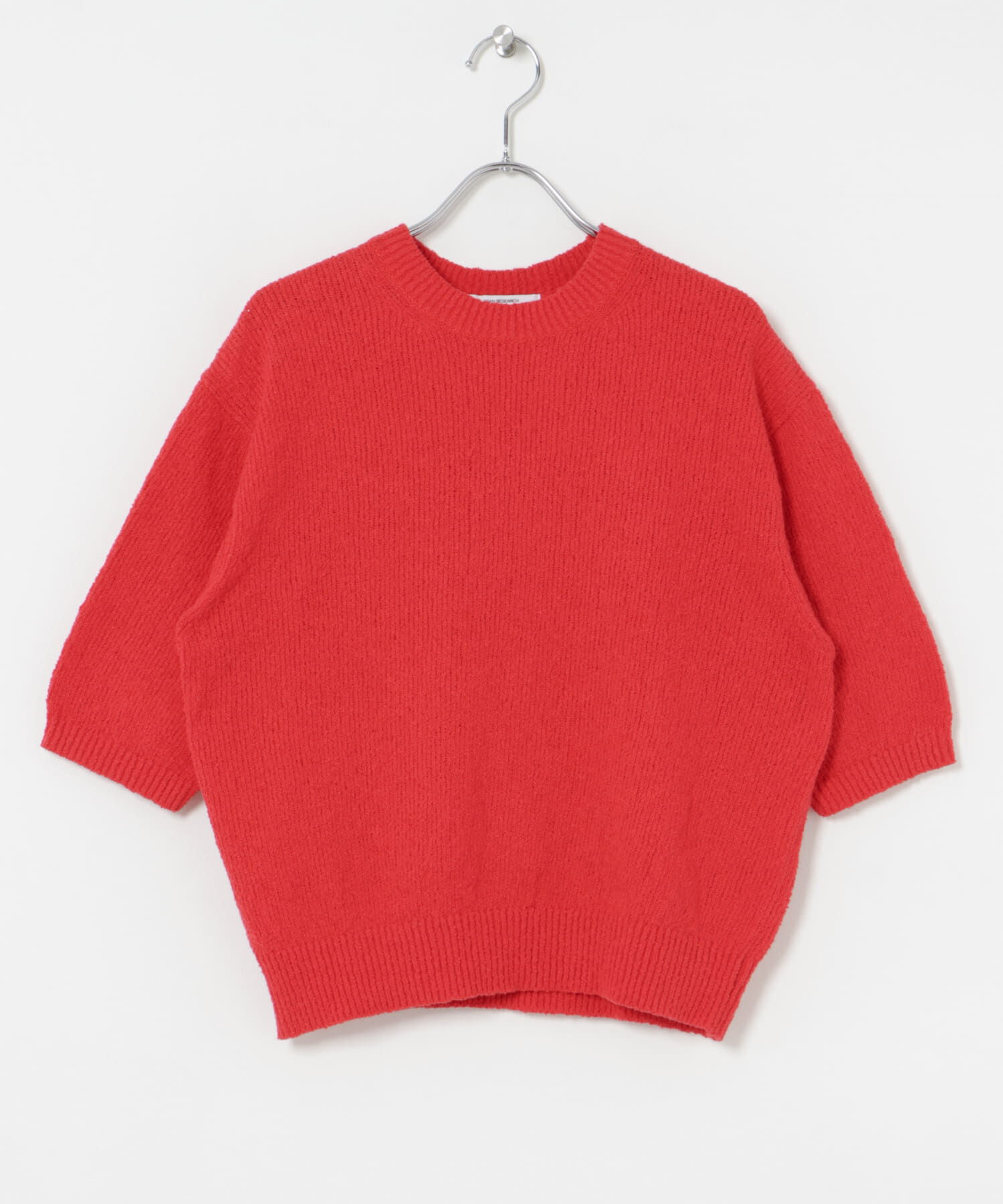 URBAN RESEARCH「ブークレハーフスリーブニット」|ニット・セーター|