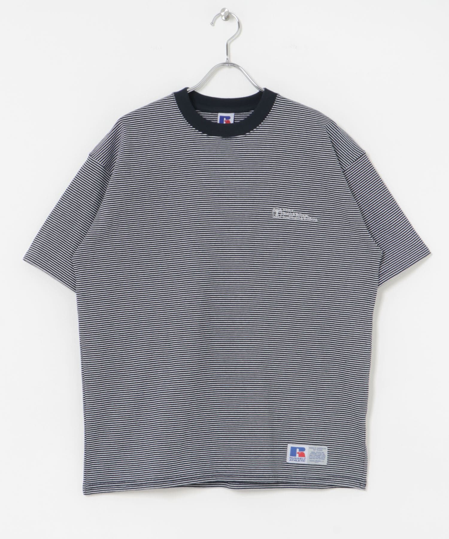 URBAN RESEARCH「『別注』RUSSELL ATHLETIC&times;UR　BORDER SHORT-SLEEVE TEE」|Tシャツ・カットソー|