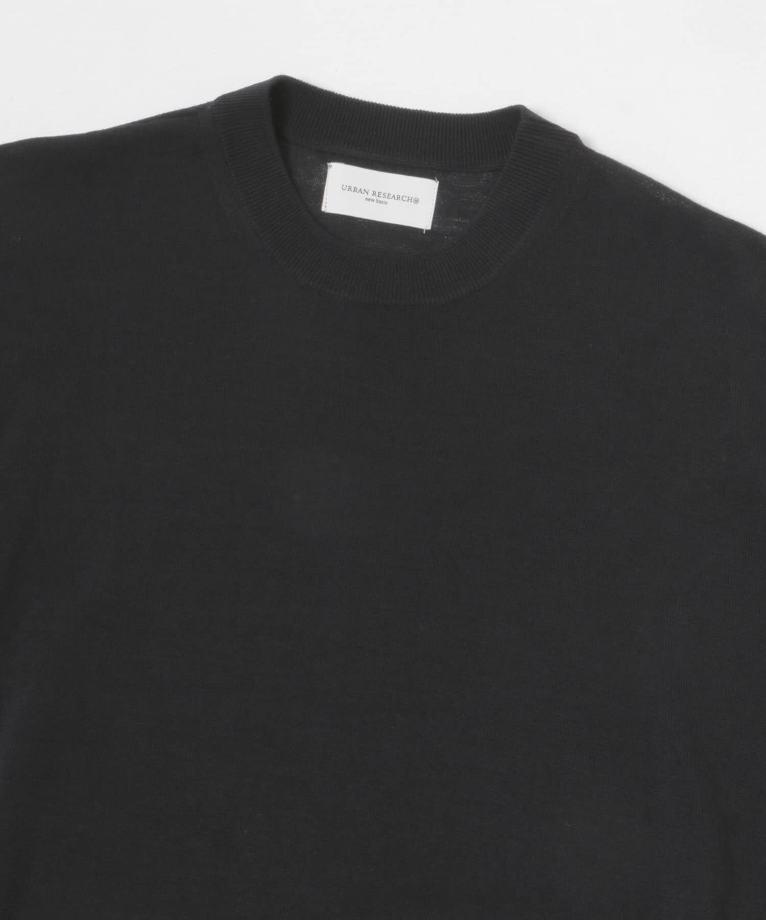 URBAN RESEARCH「new basic　WOOL SILK KNIT T-SHIRTS」|ニット・セーター|