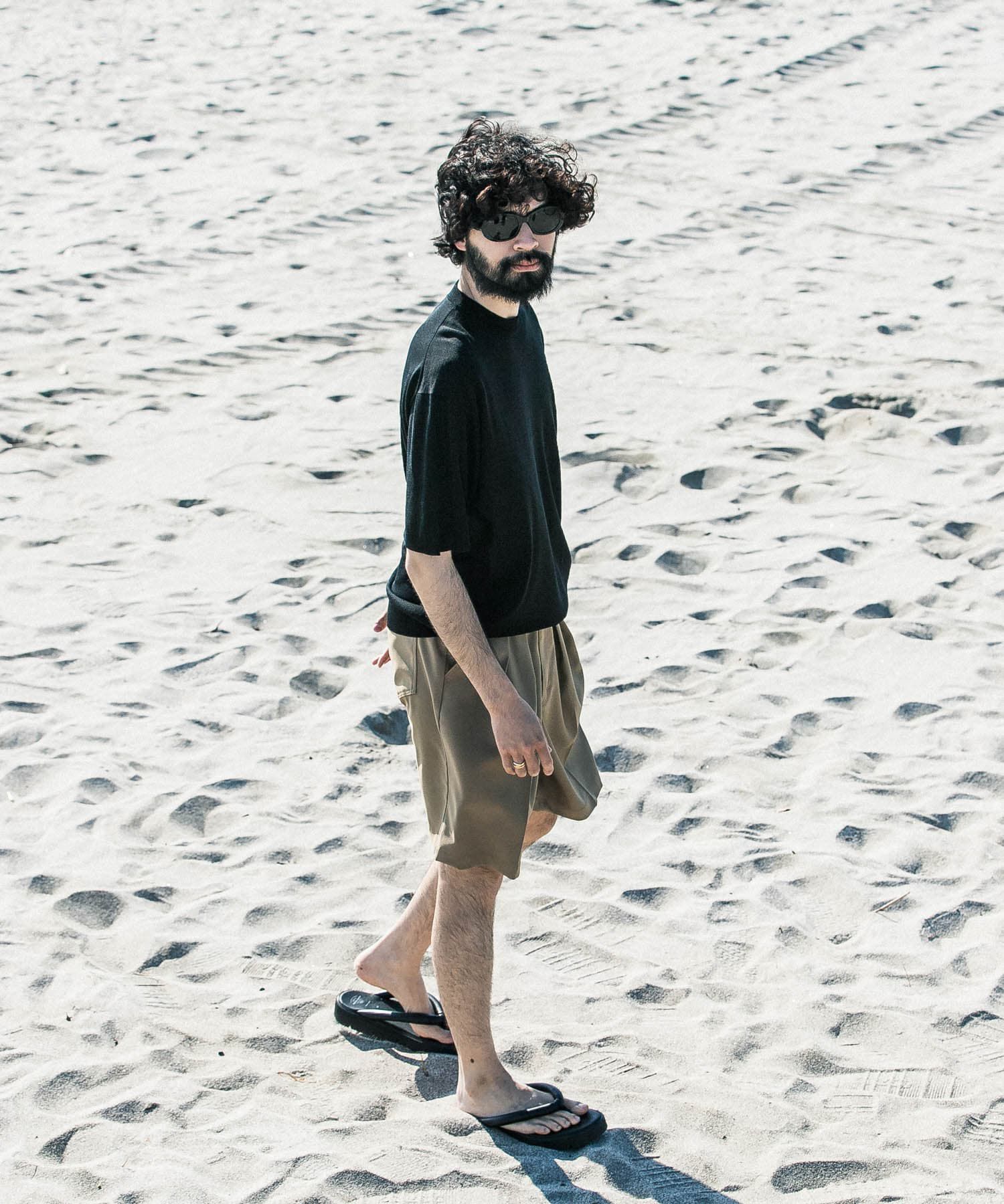 URBAN RESEARCH「new basic　WOOL SILK KNIT T-SHIRTS」|ニット・セーター|