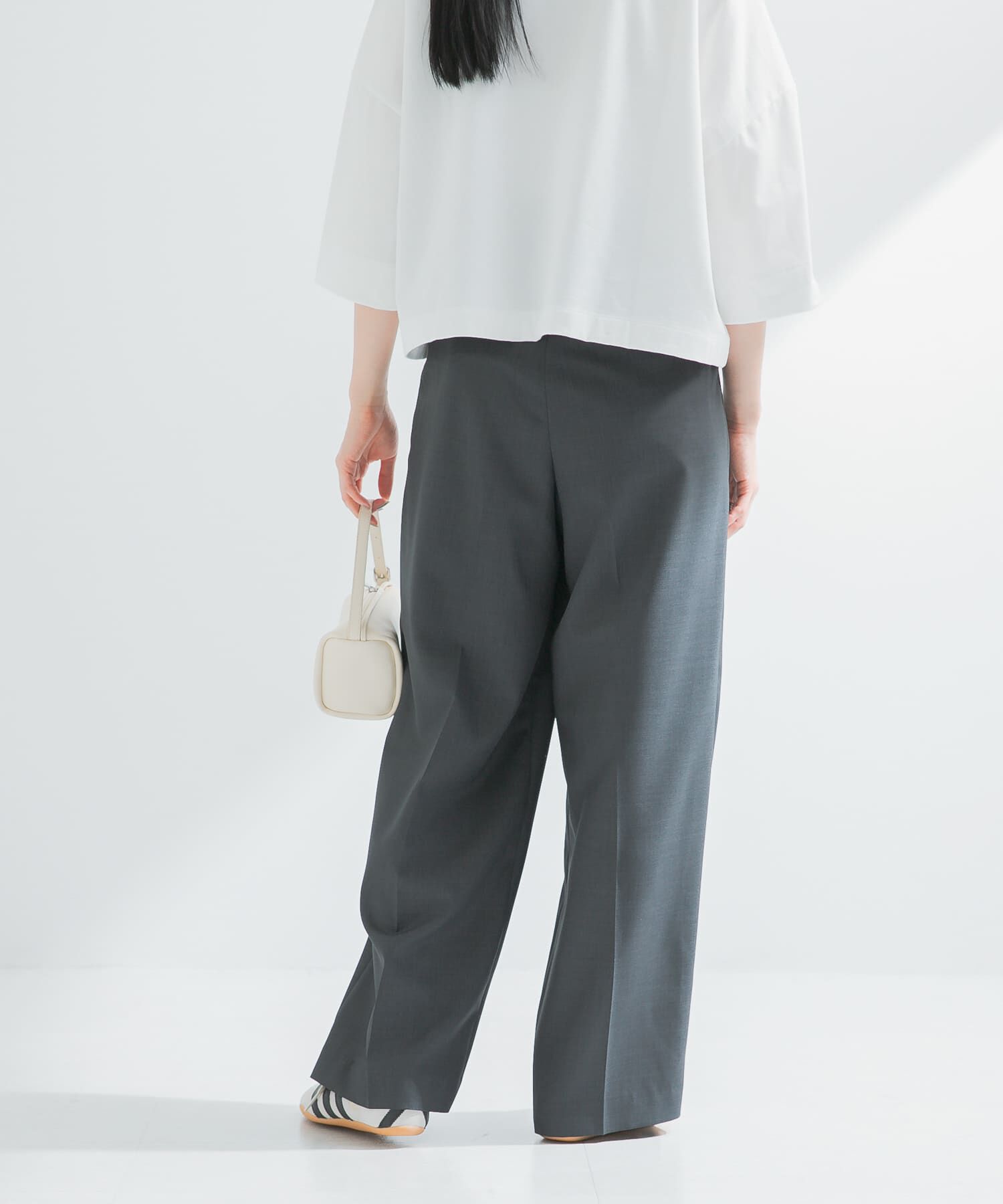 URBAN RESEARCH「『イージーケア』ワイドギャザースラックス」|その他|