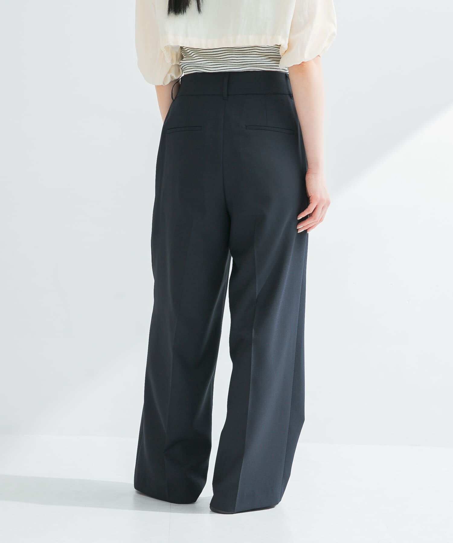 URBAN RESEARCH「『イージーケア』ワイドギャザースラックス」|その他|