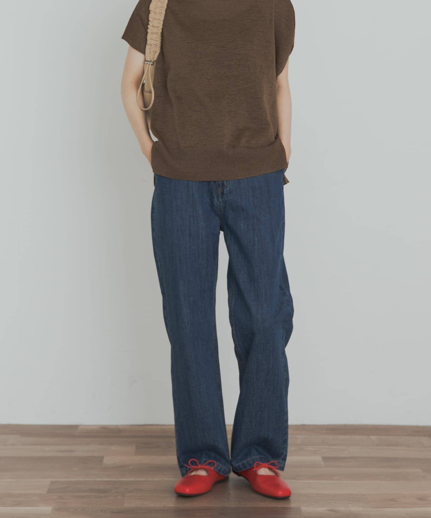 URBAN RESEARCH DOORS「『3サイズ展開』デニムワイドパンツ」|デニム|