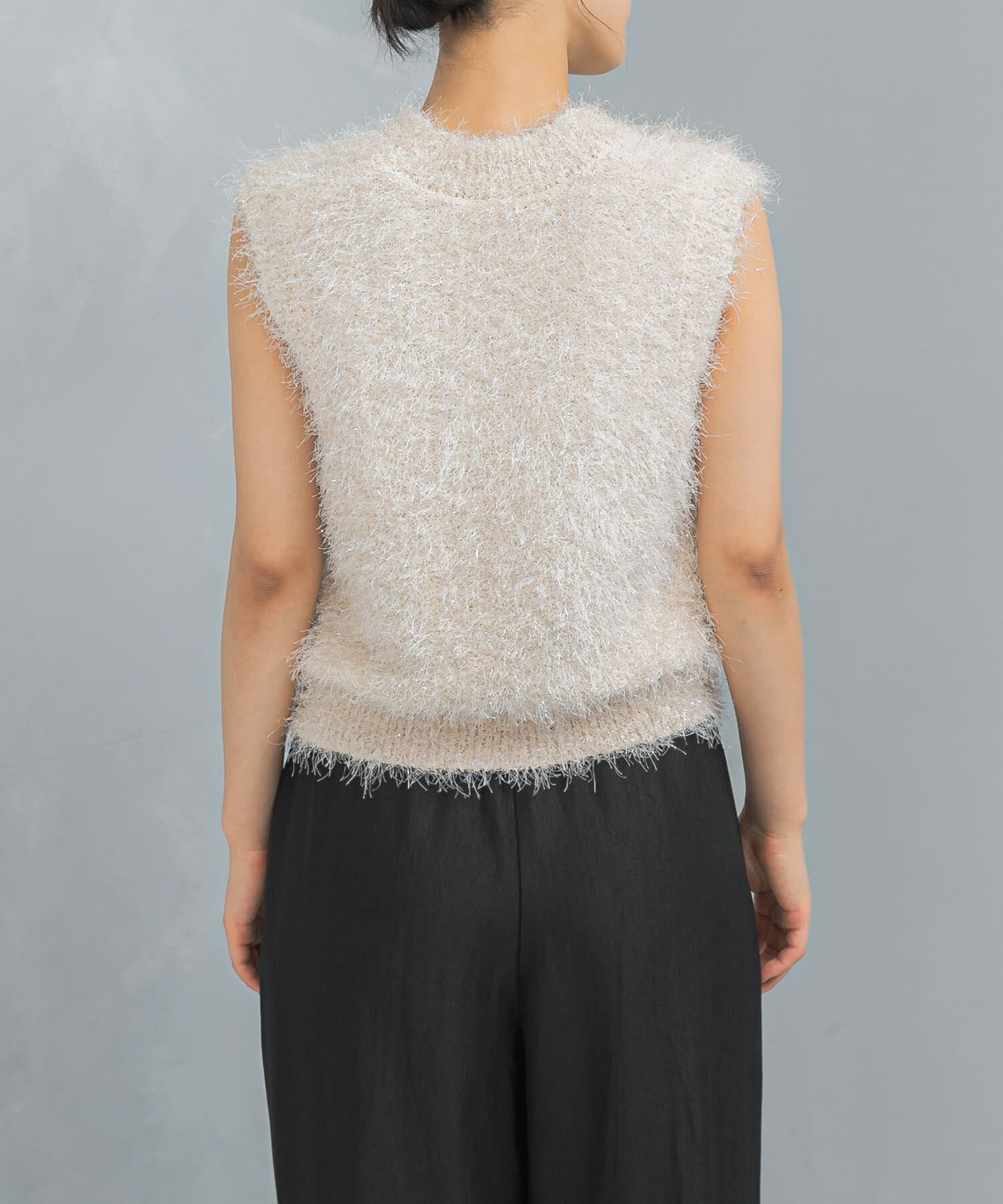 URBAN RESEARCH ROSSO「シャギーニットベスト」|ベスト・ジレ|