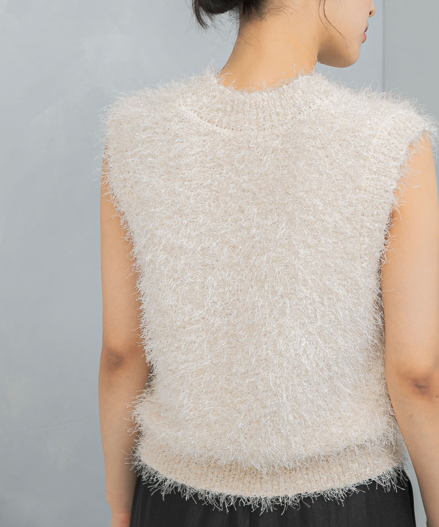 URBAN RESEARCH ROSSO「シャギーニットベスト」|ベスト・ジレ|