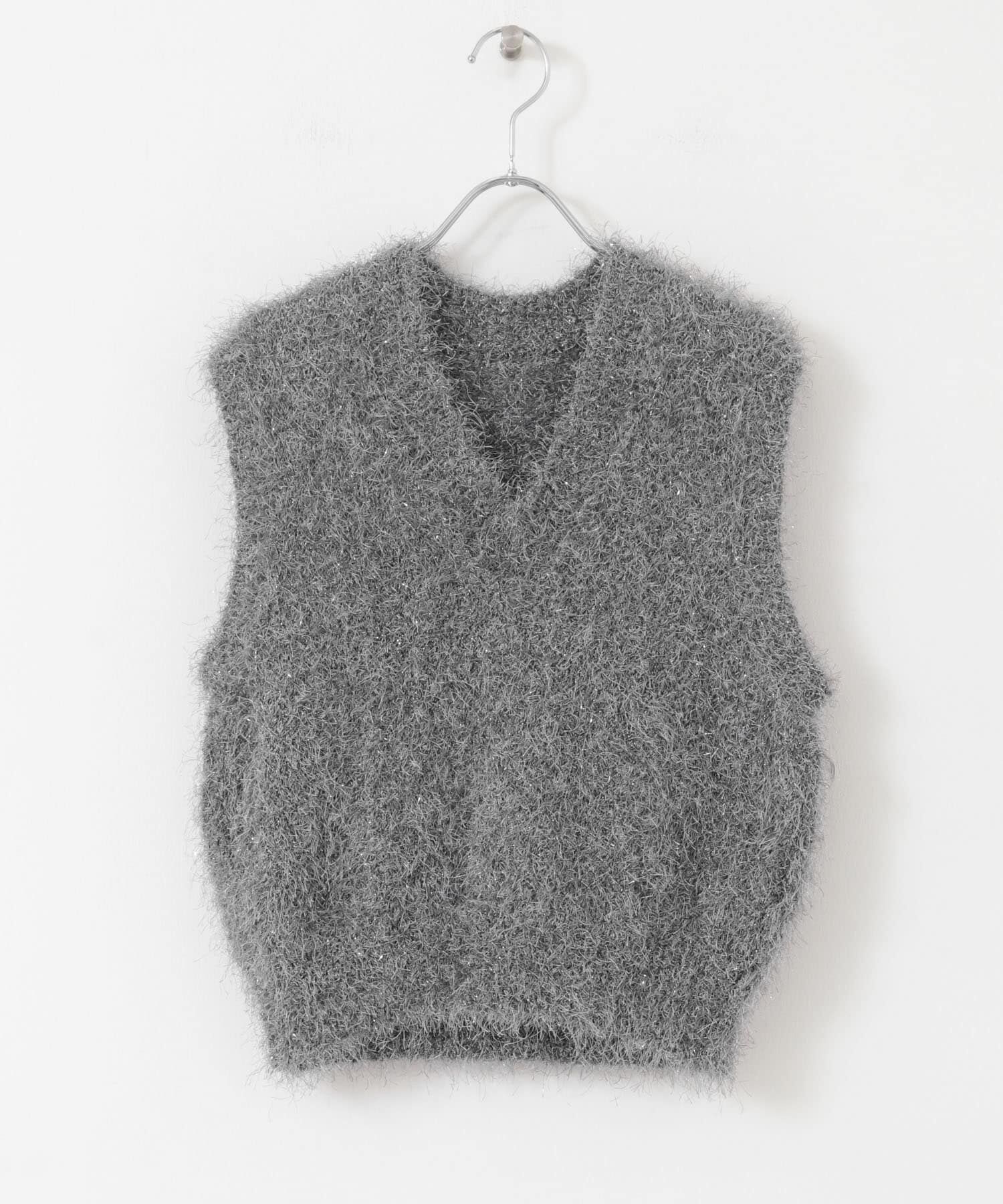 URBAN RESEARCH ROSSO「シャギーニットベスト」|ベスト・ジレ|