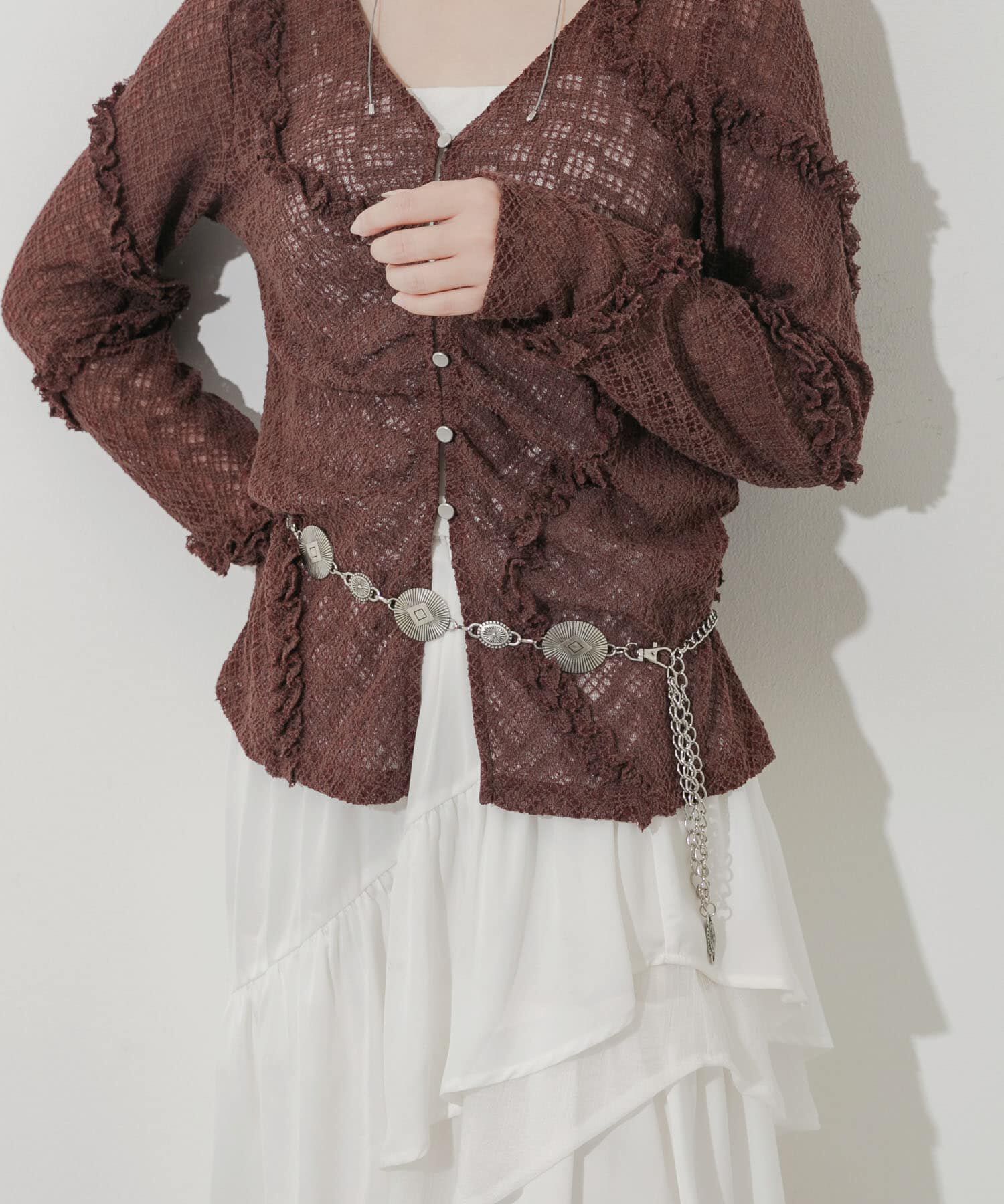 SMELLY「コンチョチェーンベルト」|ベルト|