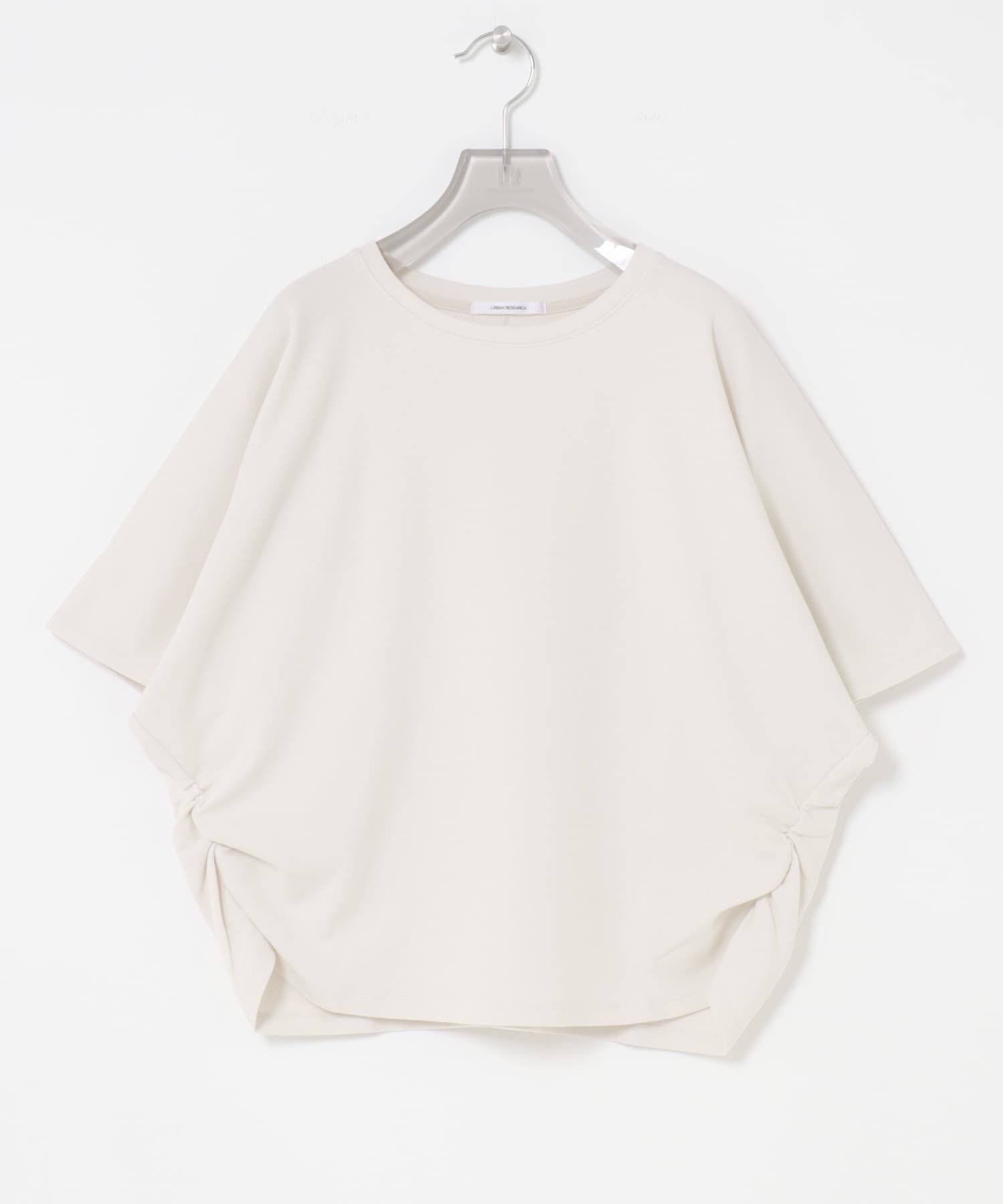 URBAN RESEARCH「サイドギャザードルマントップス」|Tシャツ・カットソー|