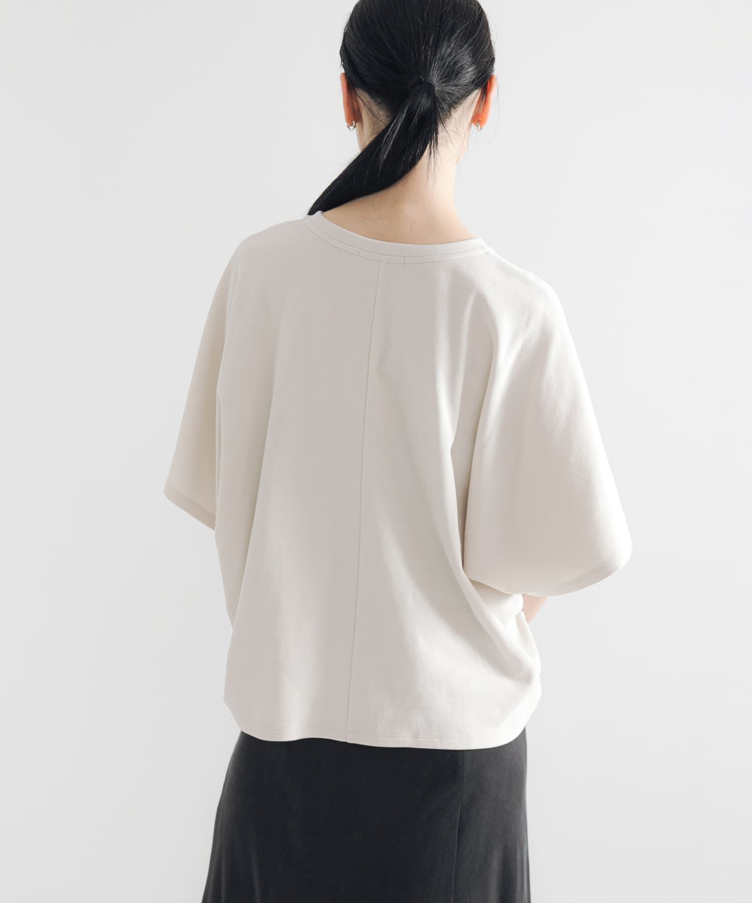 URBAN RESEARCH「サイドギャザードルマントップス」|Tシャツ・カットソー|