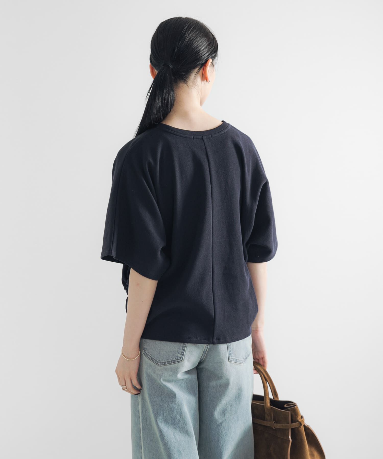 URBAN RESEARCH「サイドギャザードルマントップス」|Tシャツ・カットソー|