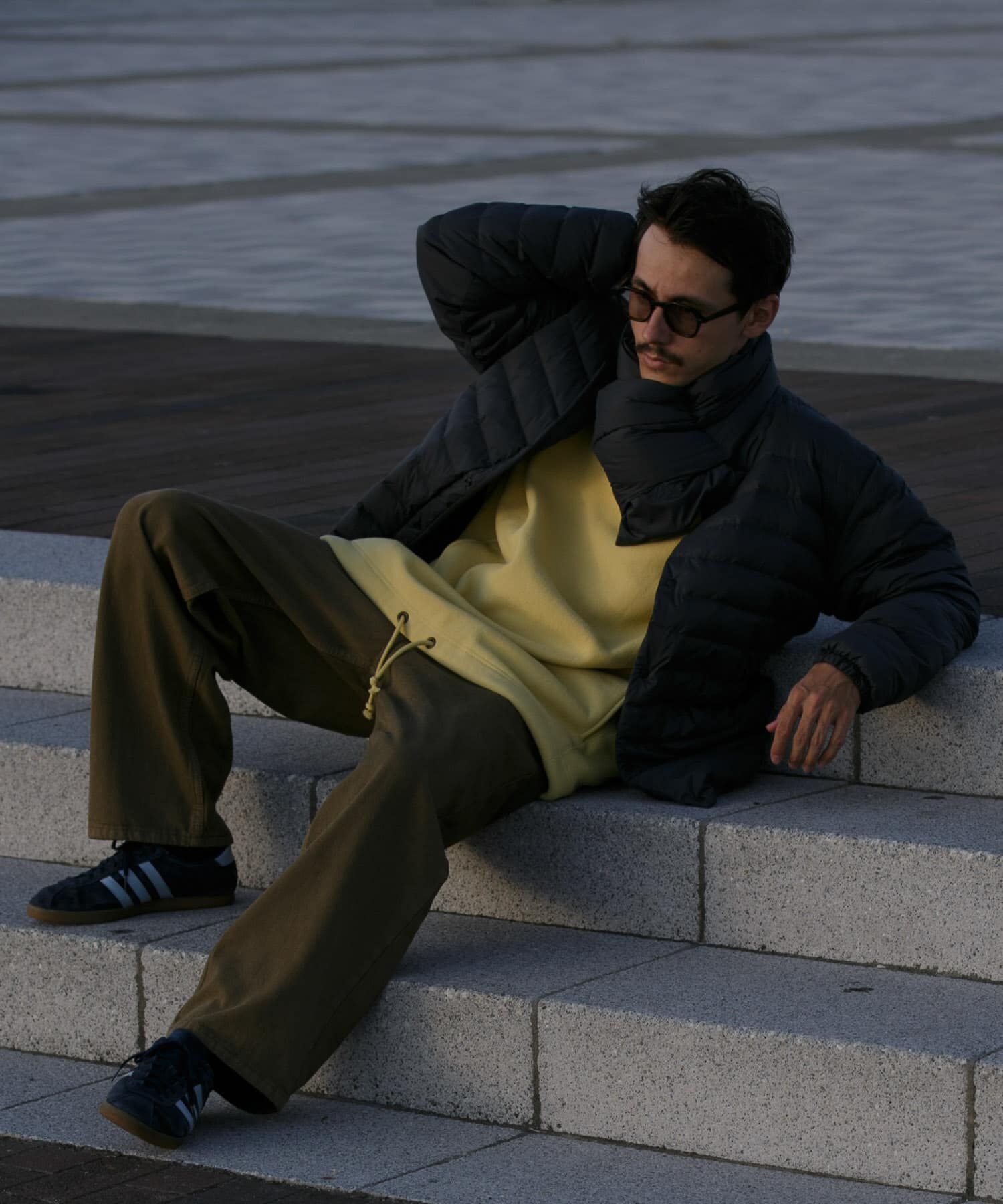 URBAN RESEARCH DOORS「『別注』NANGA&times;DOORS　DOWN MUFFLER」|マフラー|