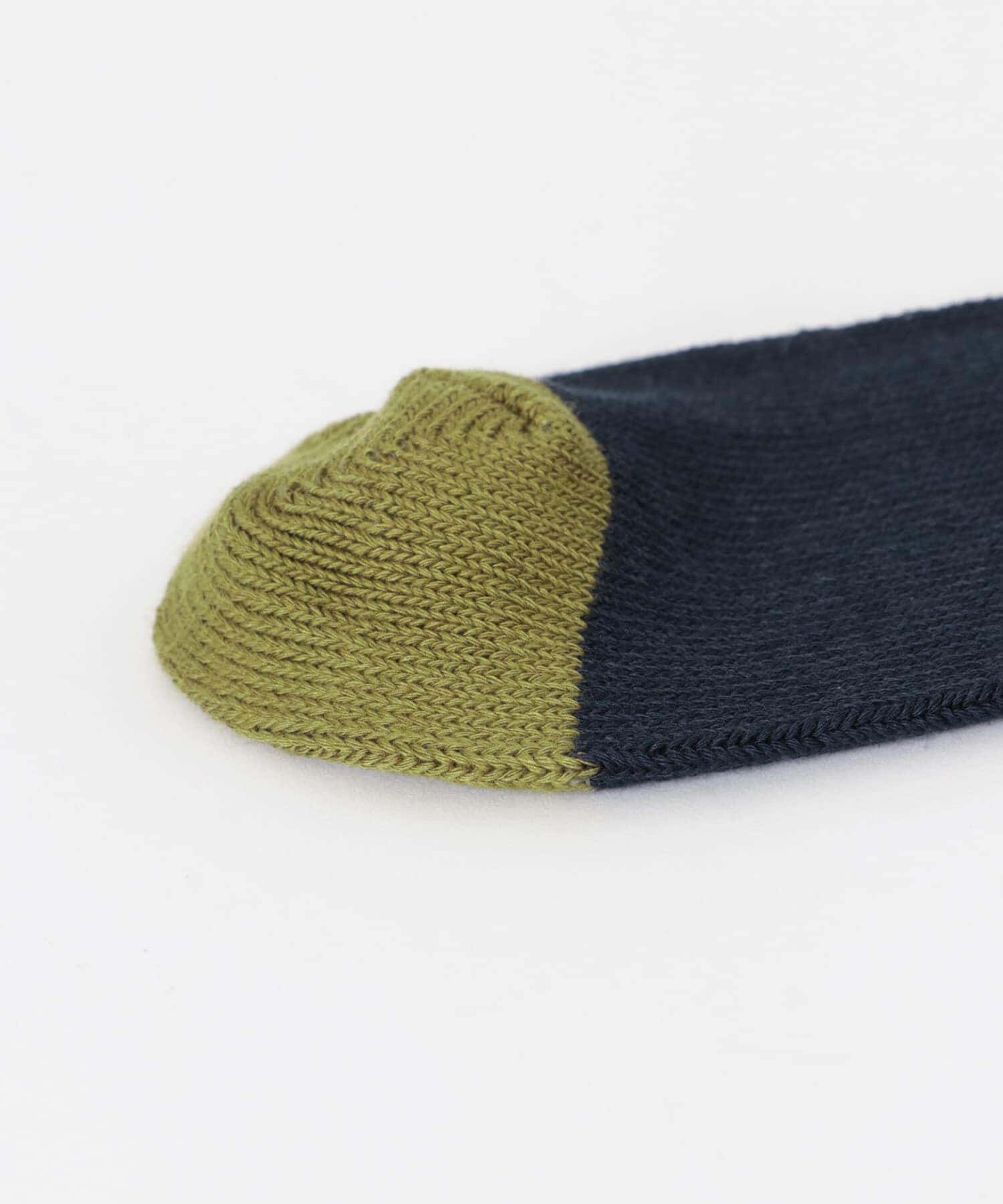 URBAN RESEARCH「『URTECH』バイカラーリブソックス」|ソックス|