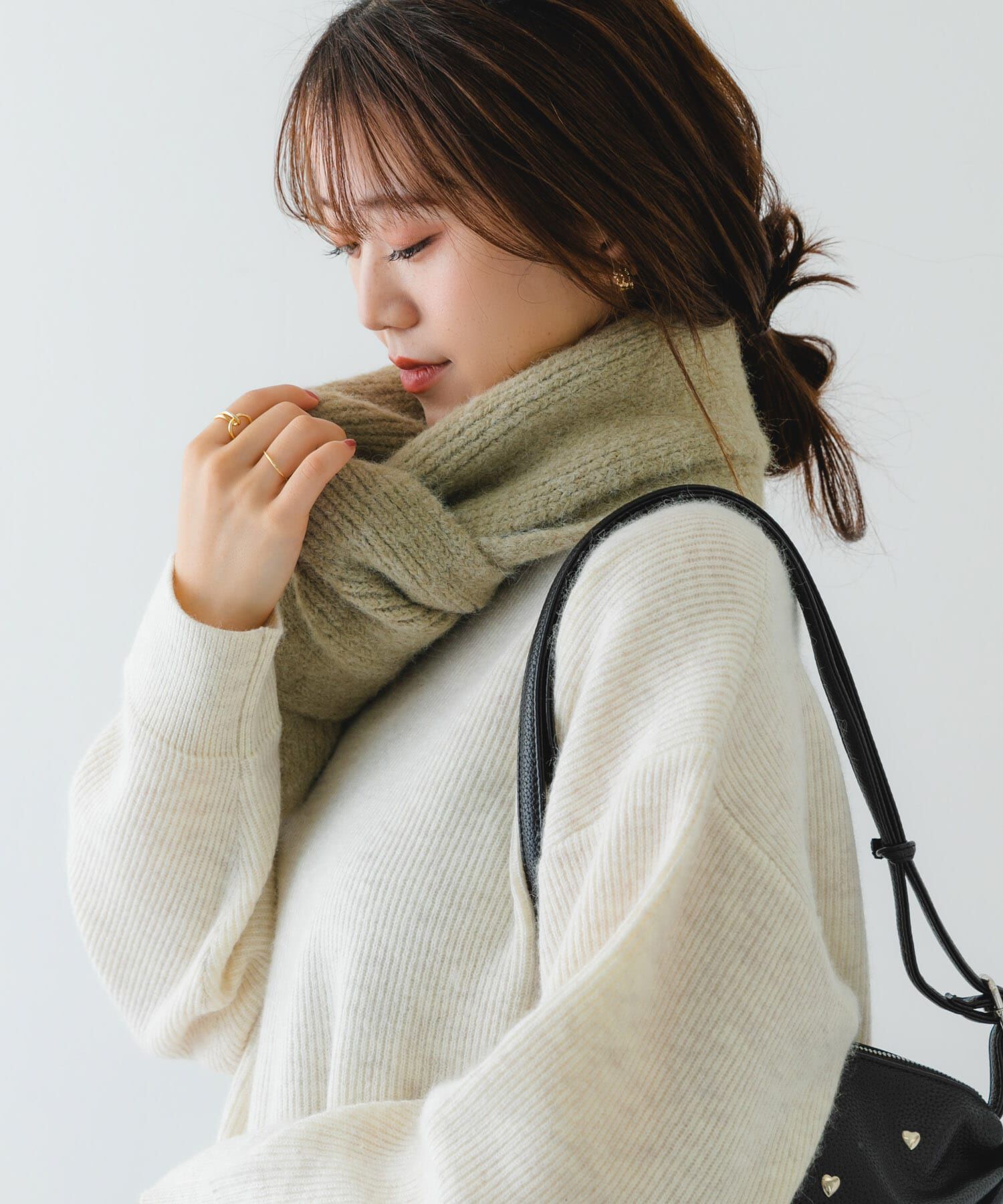 RODE SKO「メランジロングマフラー」|マフラー|