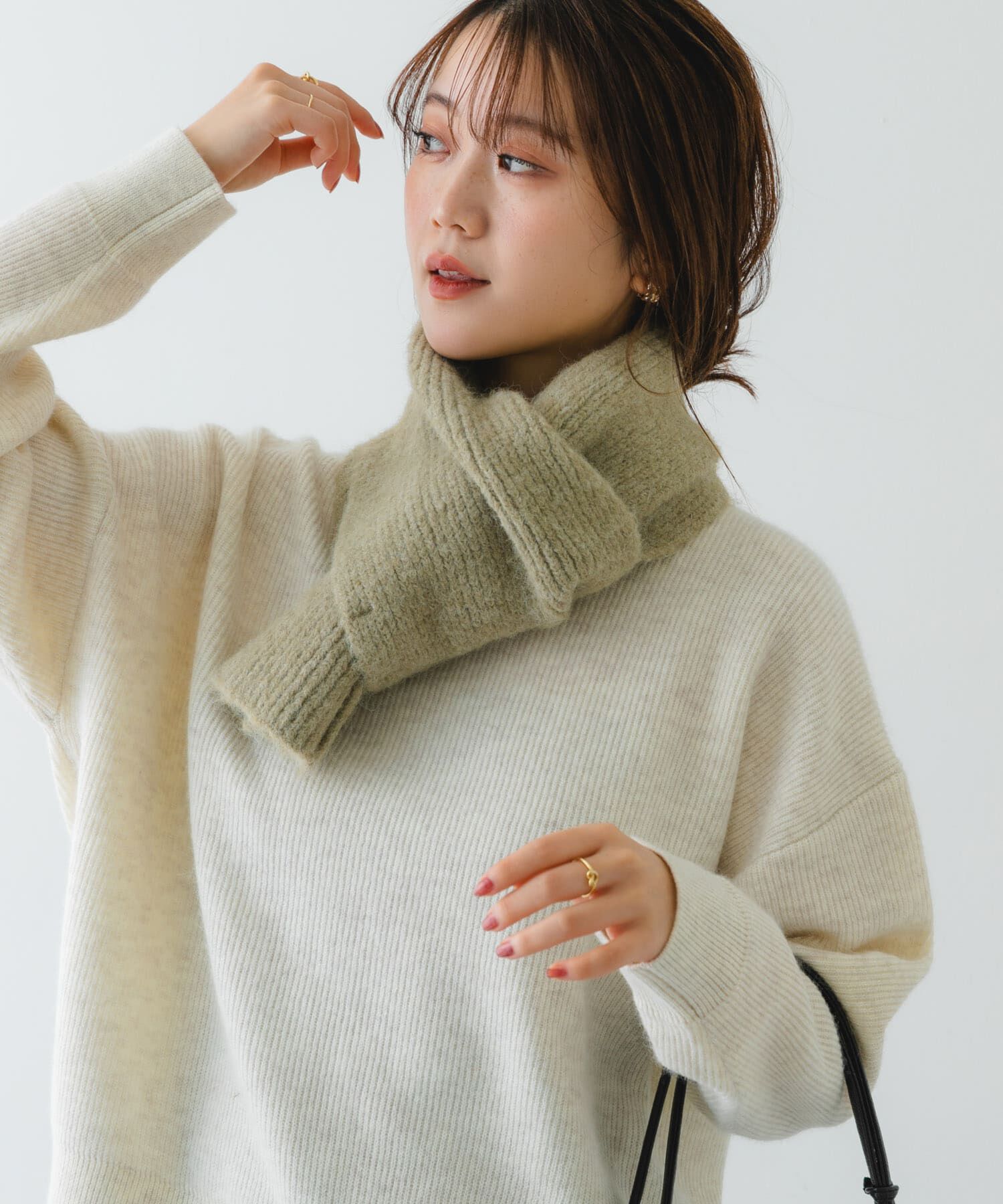 RODE SKO「メランジロングマフラー」|マフラー|