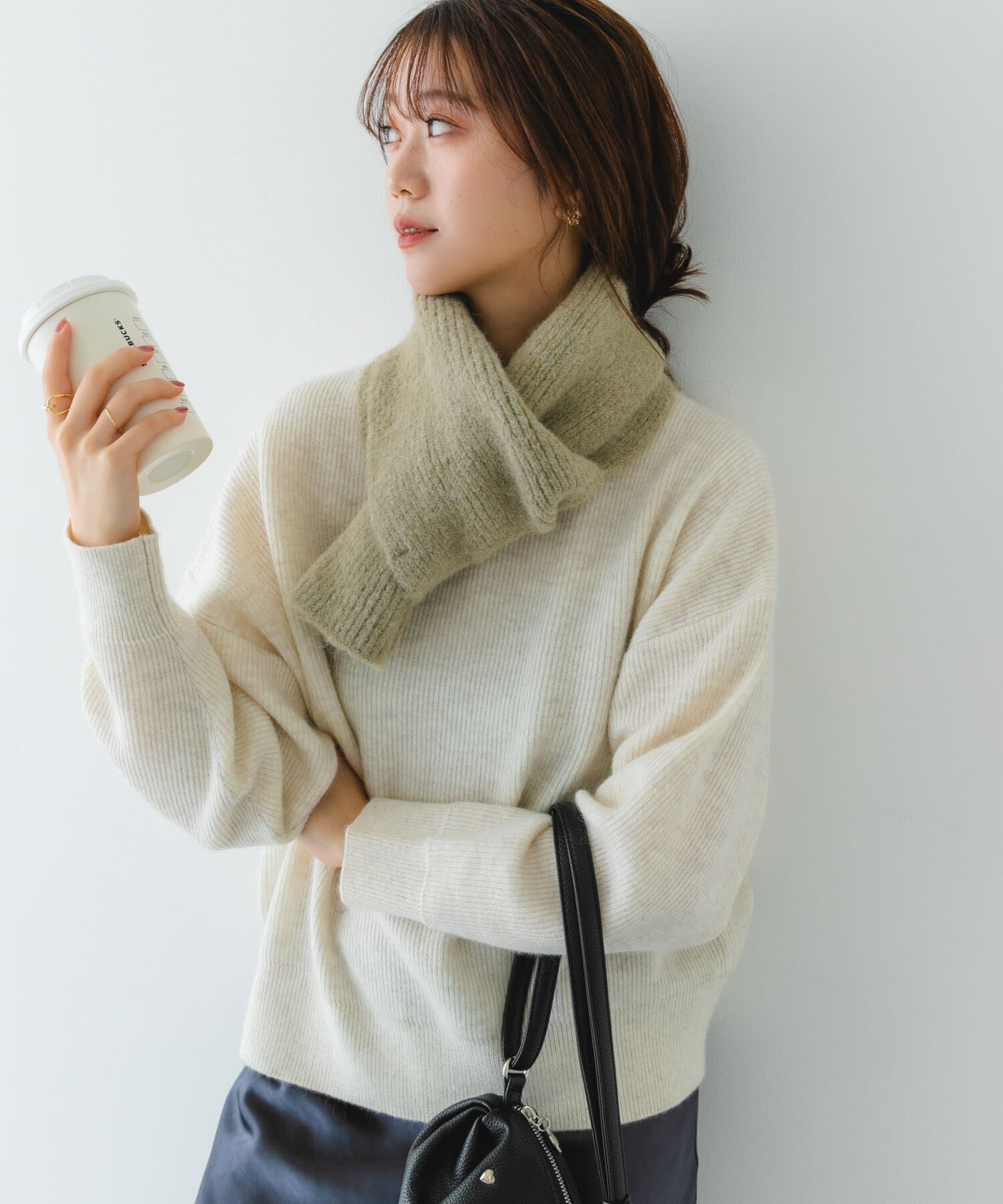 RODE SKO「メランジロングマフラー」|マフラー|