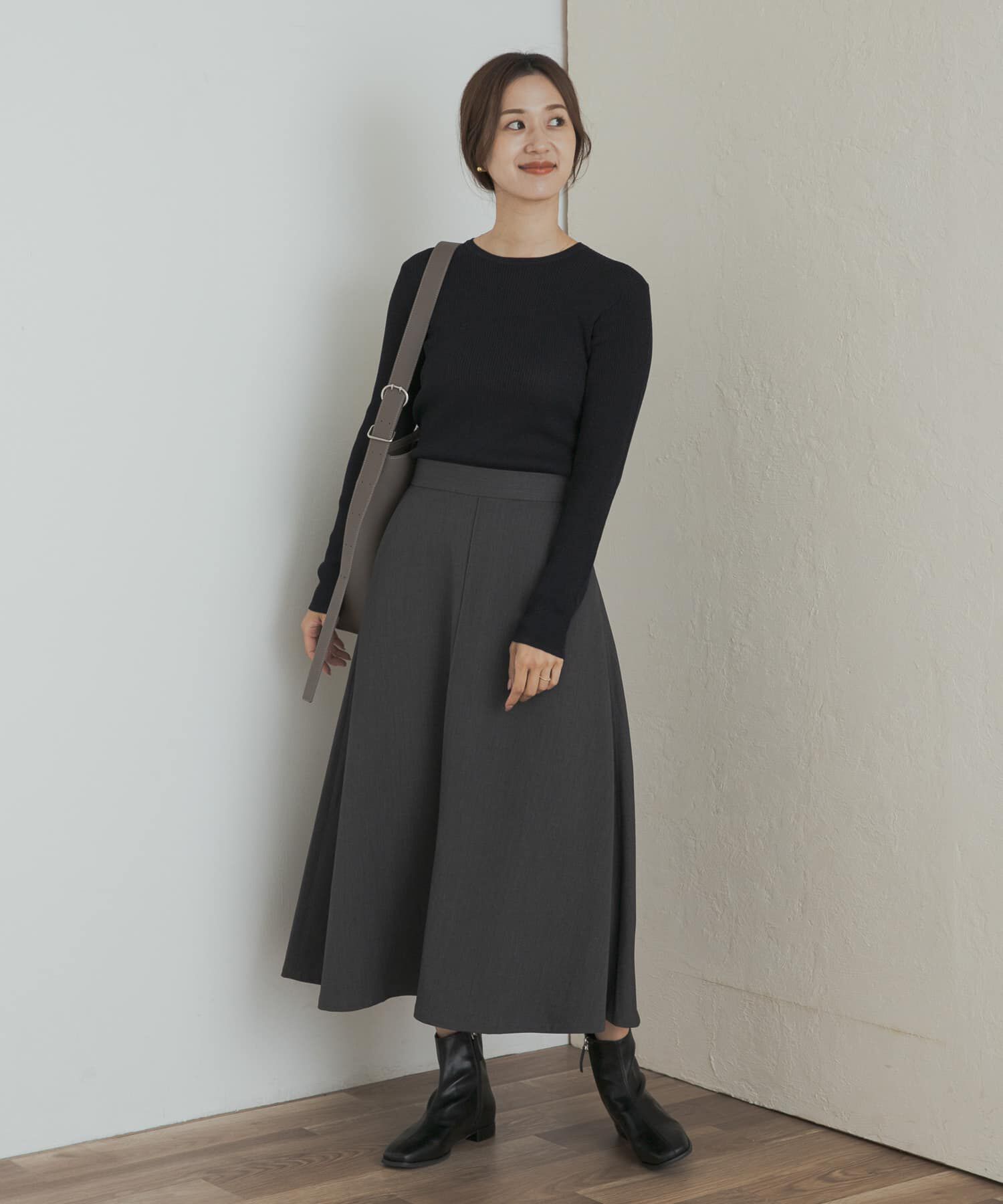 URBAN RESEARCH DOORS「ラメリブプルオーバー」|ニット・セーター|