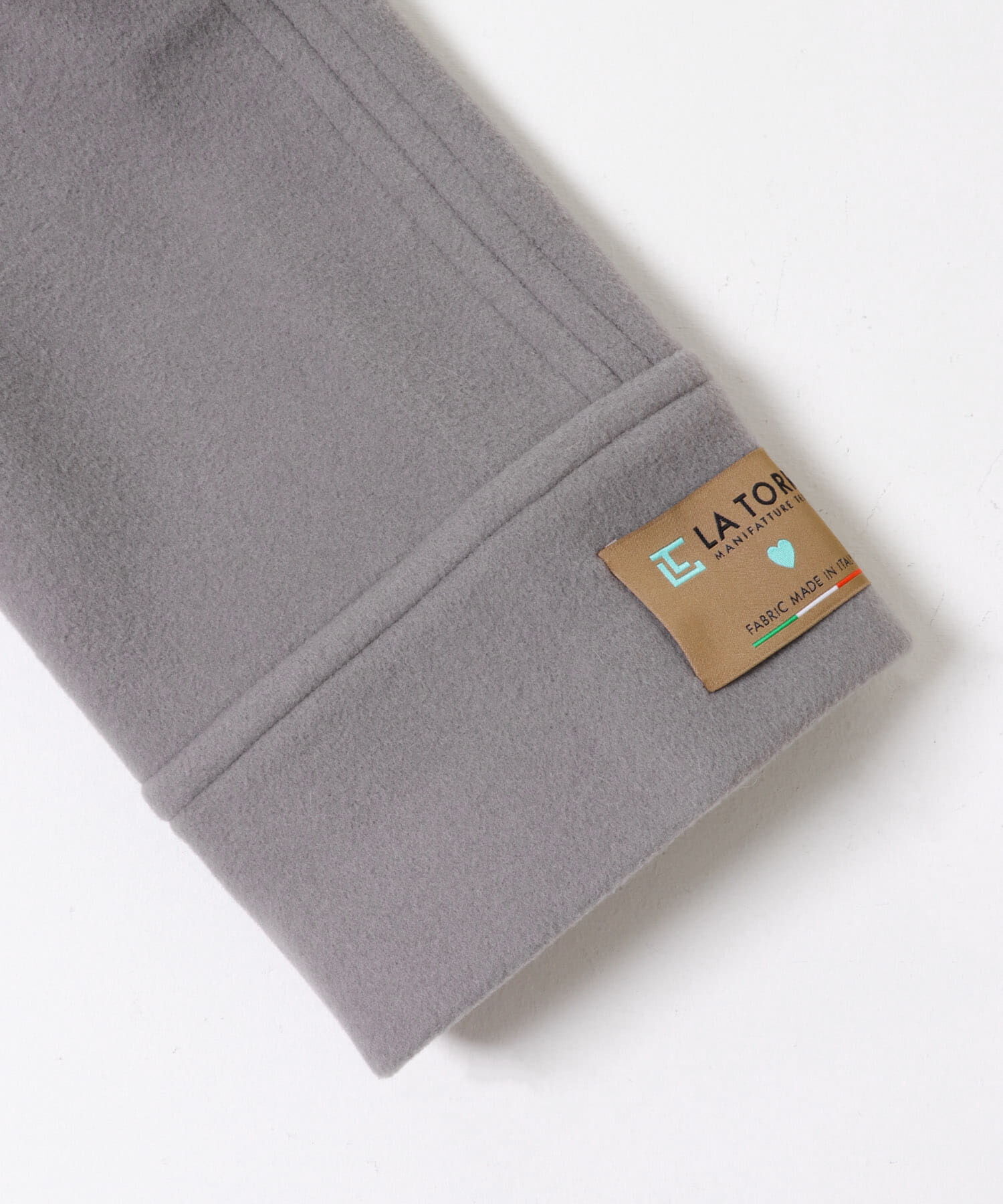 URBAN RESEARCH ROSSO「LA TORREショートノーカラーコート」|ノーカラーコート|