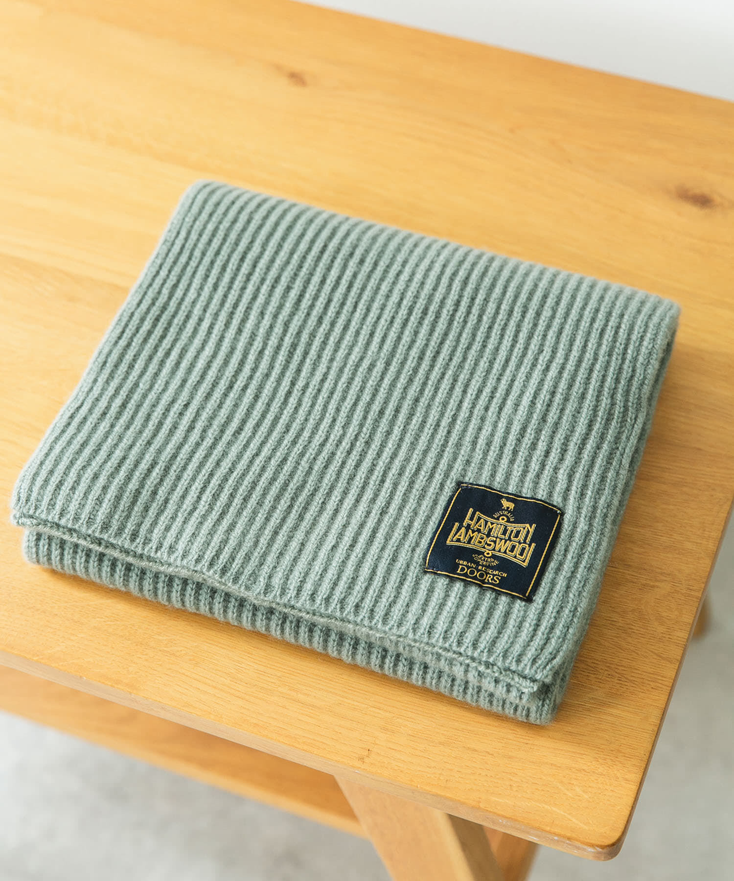 URBAN RESEARCH DOORS「ハミルトンマフラー」|マフラー|グリーン系その他