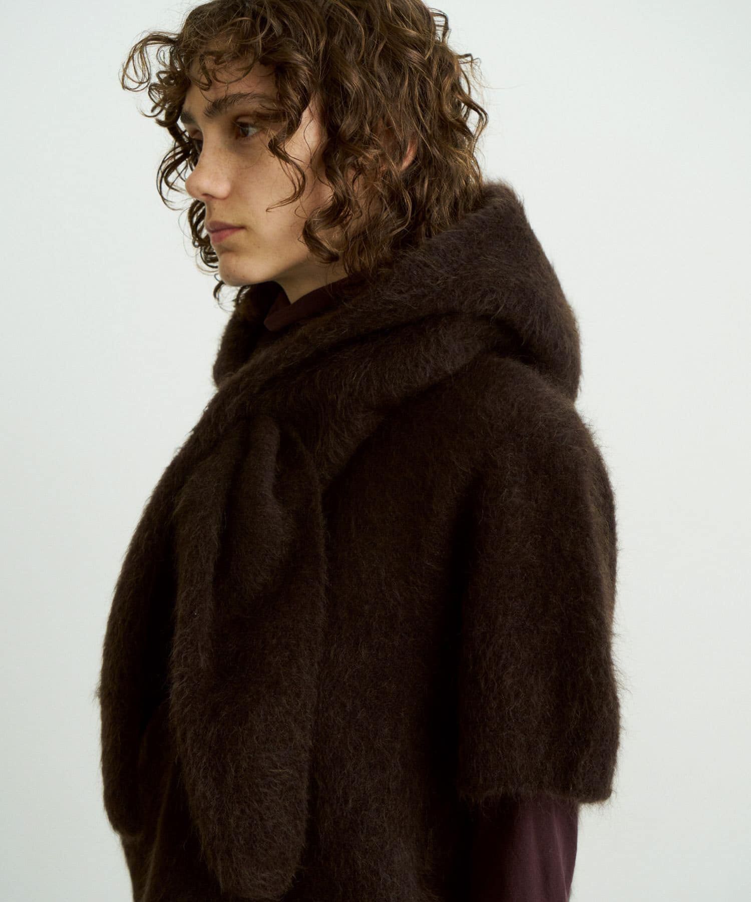URBAN RESEARCH DOORS「unfil　mohair hooted stole」|ストール|