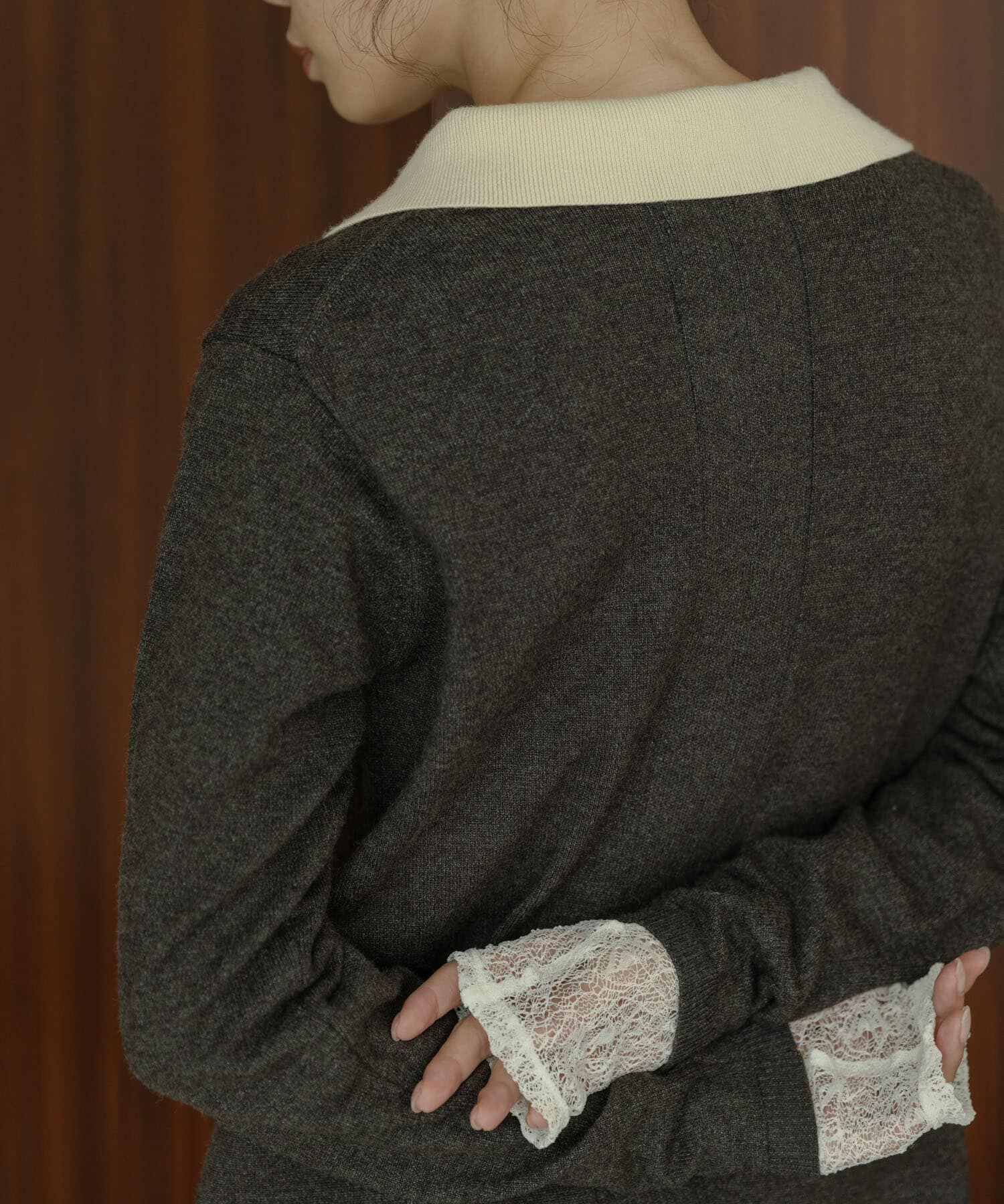 Sonny Label 「『WEB限定』ニットポロワンピース」|ワンピース|