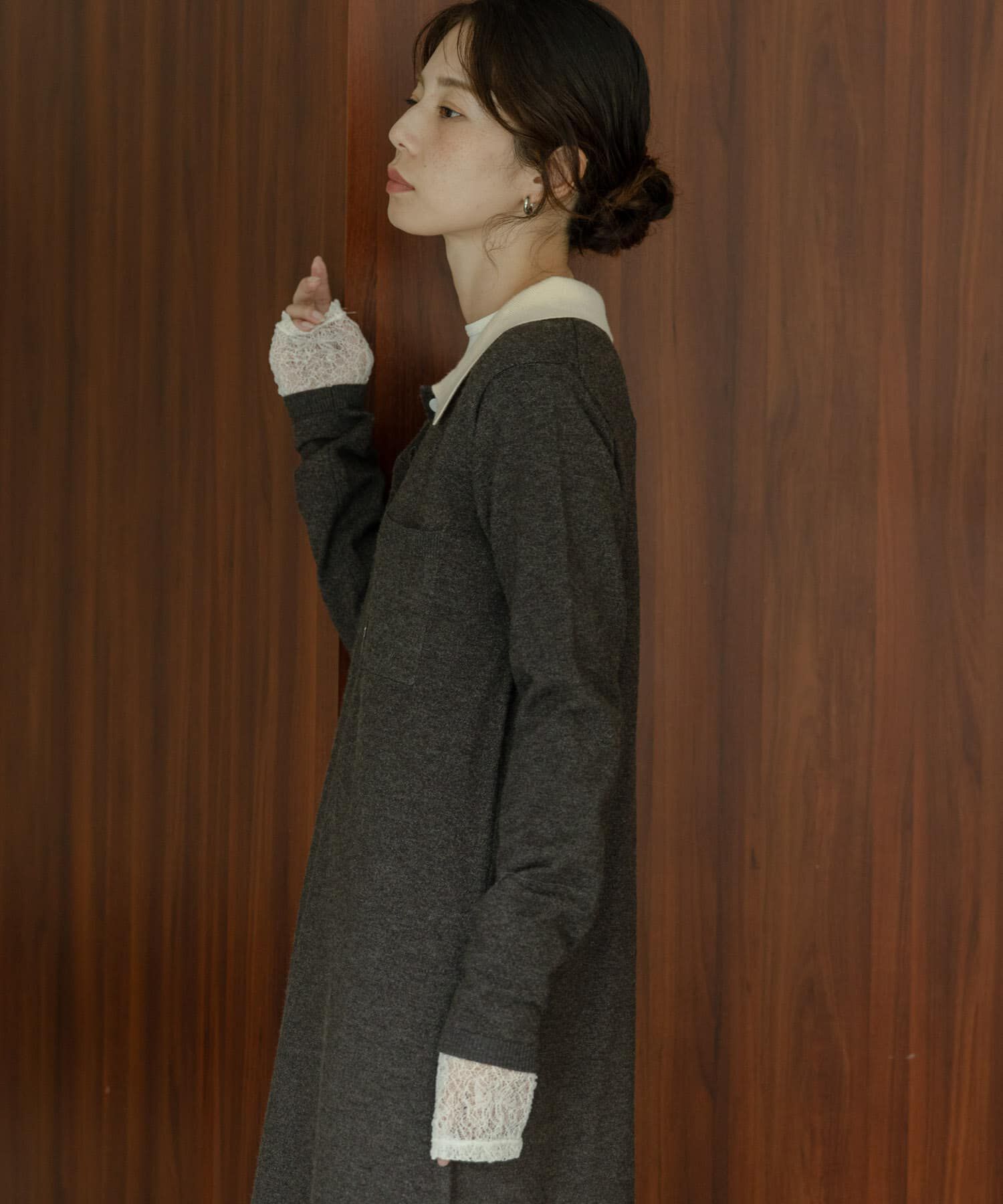 Sonny Label 「『WEB限定』ニットポロワンピース」|ワンピース|