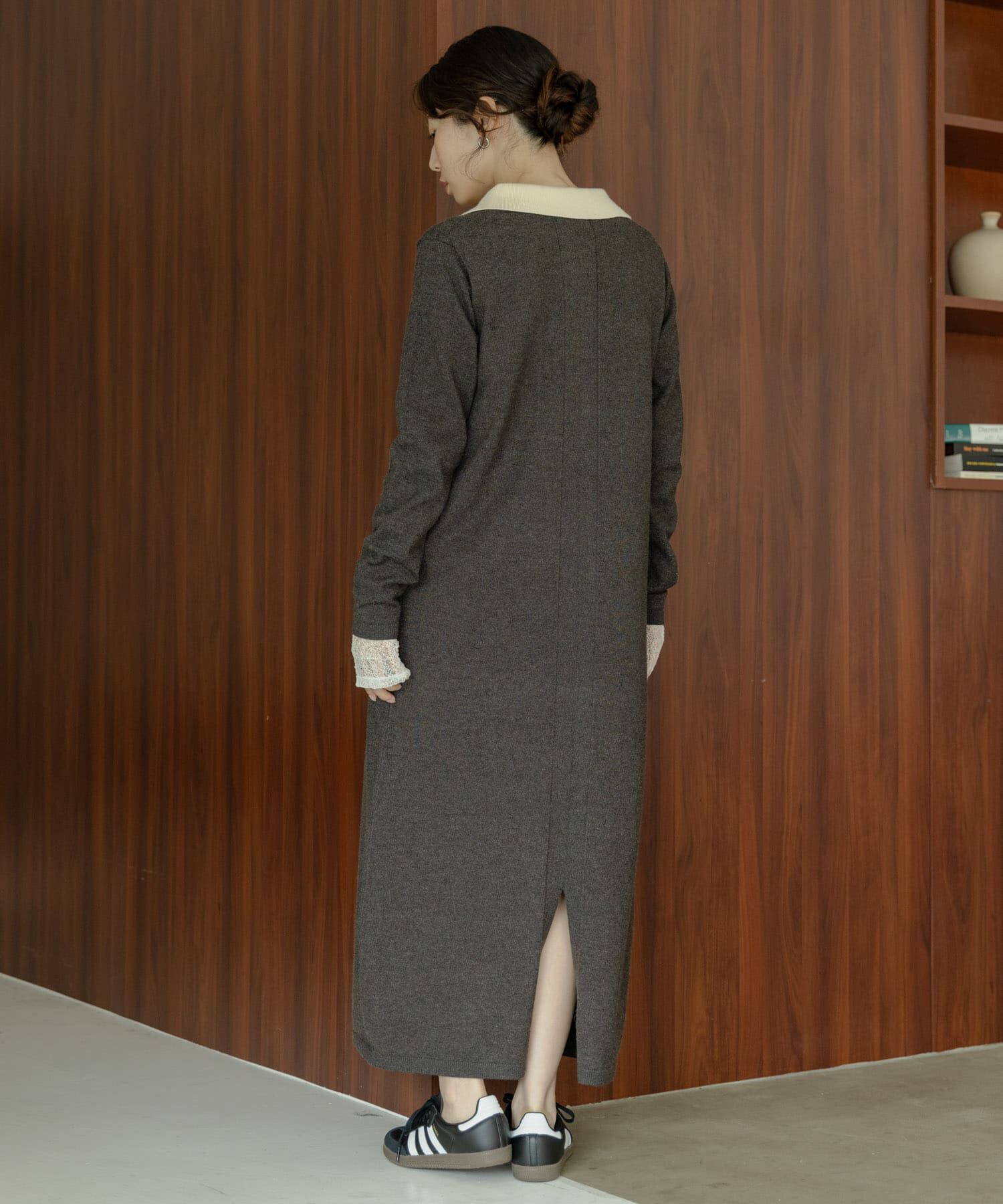 Sonny Label 「『WEB限定』ニットポロワンピース」|ワンピース|