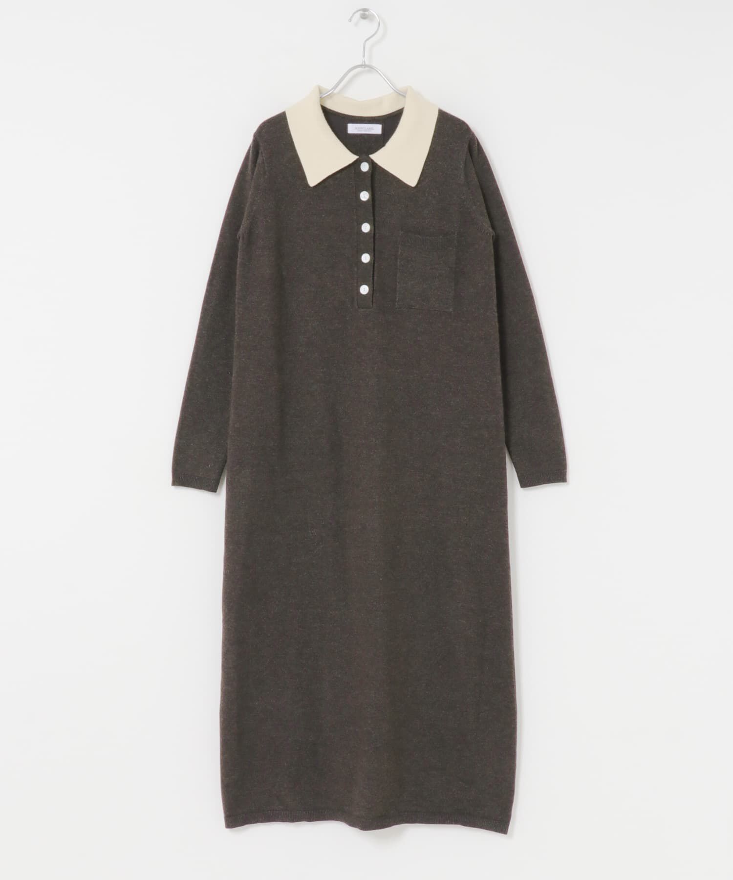 Sonny Label 「『WEB限定』ニットポロワンピース」|ワンピース|